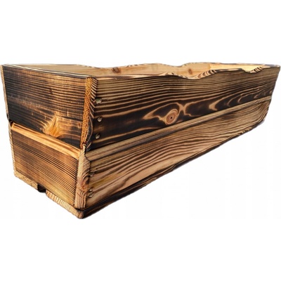 Rojaplast Květináč 64 x 22 x 17 cm dřevo béžový
