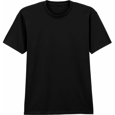 Gildan Unisex Tričko SOFTSTYLE střední gramáže Adult No Label Enzyme Wash T-Shirt hřiště černé