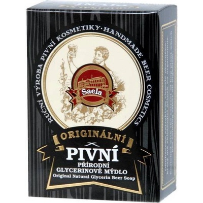 SAELA Pivní glycerinové mýdlo 140 g