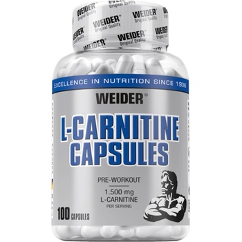 Weider L-Carnitine Capsules, 100 Capsules