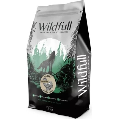 Wildfull Dog Junior All Size Grain Free Turkey & Pumpkin 12 kg