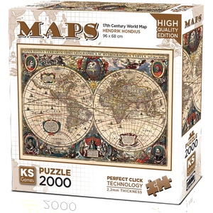 KS Games - Puzzle Hendrik Hondius: Vintage World - 2 000 piese