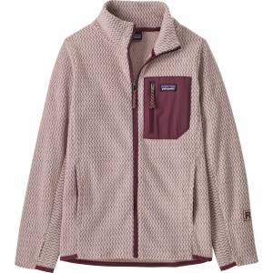 Patagonia Детско поларено яке Patagonia Kid's R1 Air Full-Zip Jacket Fleece jacket - Pink Frost - размер XXL (703-5296-1016)