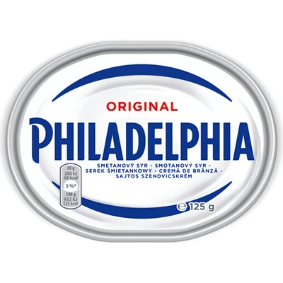 Philadelphia Original smetanový sýr 125g – Zboží Dáma