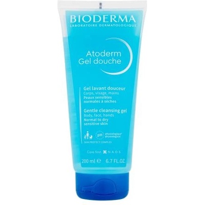 BIODERMA Atoderm Gentle Cleansing Gel нежен душ гел за нормална и суха кожа 200 ml унисекс