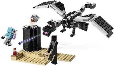 LEGO Minecraft 21151 Souboj ve sv t End od 1 399 K Heureka.cz