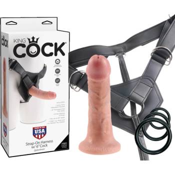 Pipedream King Cock Strap-on Harness w/ 6