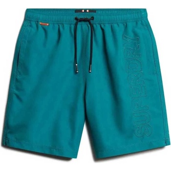 Superdry Бански гащета Superdry Premium Emb 17´´ swimming shorts - Blue (Forest Green)