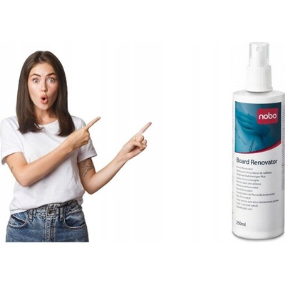 Nobo čisticí sprej na popisovací tabule 250 ml – Hledejceny.cz