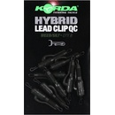 Korda QC Hybrid Lead Clip Weed/Silt 8 ks