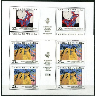 Česká pošta (1998) PL 191 - 192 ** - ČR - Umění 1998 I.