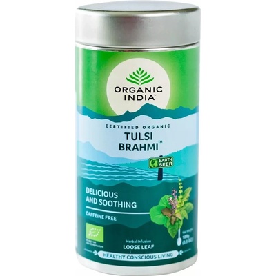 Organic India Čierny listový čaj 100 g