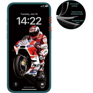 Anank Протектор за протектор за екран с пукнатина - ANANK - 3D Anti - iPhone 15 Pro Max