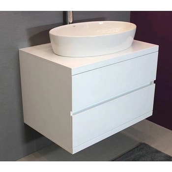 Image 1 of Banya M Шкаф за баня бяло Халеси долен 80 см (hak8001n)