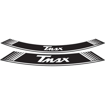 Linka na ráfik PUIG T-MAX 5532B biela linky na ráfik - sada 8ks