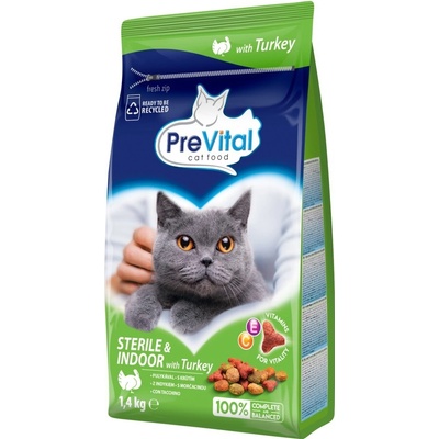 PreVital kočka steril krůtí 1,4 kg