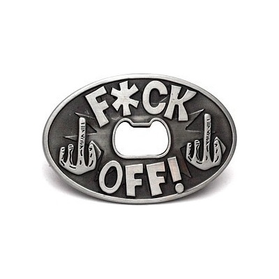Fuck Off Přezka na opasek
