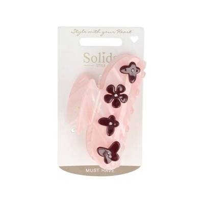 Solida Haarklammer Acryl Applikationen Sponky do vlasů Unisex 21 g