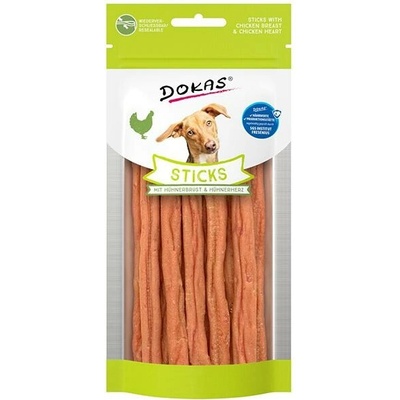 Dokas tyčinky kuracie prsia a srdiečka 60 g