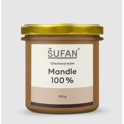Šufan Ořechové máslo Mandle 330 g