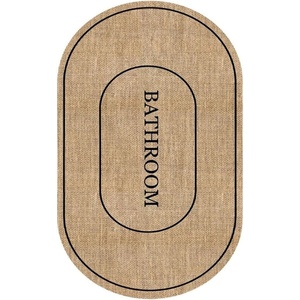 Mila Home Кафяв килим за баня 60x90 cm Jute Look - Mila Home (HKG-JUTPASPAS1)