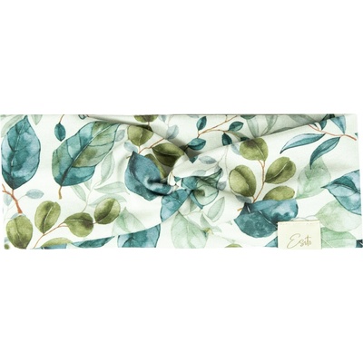 ESITO Čelenka do vlasů Leaves - olivová / 34 – Zboží Dáma