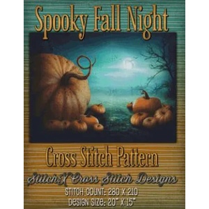 Spooky Fall Night Cross Stitch Pattern | Tracy Warrington, Stitchx (ISBN: 9781511535953)