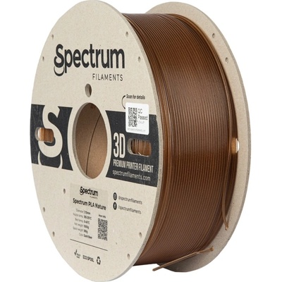Spectrum 80937 3D филамент, PLA Nature, 1, 75mm, 1000g, тъмна бира (80937)