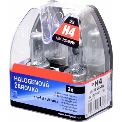 Compass H4 P43t-38 12V 100/90W 2 ks