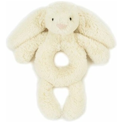 JELLYCAT Králiček Bashful Cream chrastítko 18cm