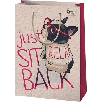 Image 1 of Cardex Екологична подаръчна торбичка, Детска с куче, 24x35 см