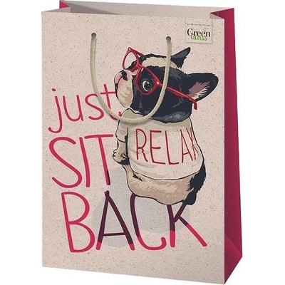 Cardex Екологична подаръчна торбичка, Детска с куче, 24x35 см