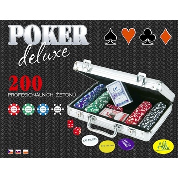 Albi Poker Deluxe 200 žetonů