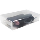 Compactor Transparentní úložný box na vysoké boty kozačky 30 x 52 x 11 cm