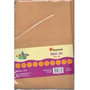 TITANUM Felt A4 orange 10pcs