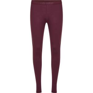 Icebreaker Дамско мериносово термобельо Icebreaker Women's 200 Oasis Leggings Merino base layer - Dark Berry (115-0927-1714)