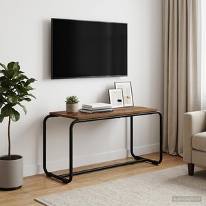 vidaXL ТВ стойка 80 x 35, 5 x 42 см Старо дърво Инженерна дървесина (8007886)