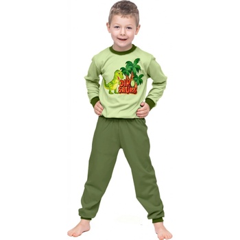 Jaks chlapecké pyžamo Dino green