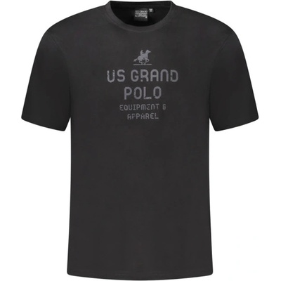 U. s. grand polo Тениска с къс ръкав за мъже us grand polo, Размер xl, Цвят Черен (au02648_ne23nero)