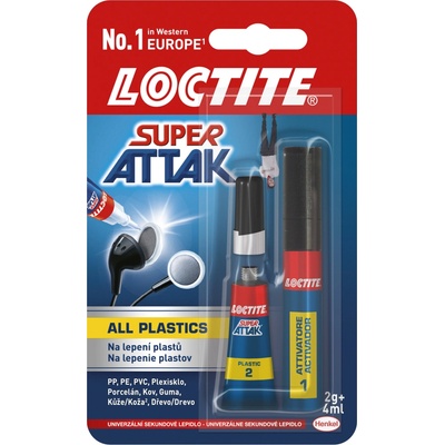 LOCTITE Super Attak Ultra Plastik 2g