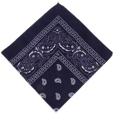 Rocka Oldschool Navy Blue White Pattern