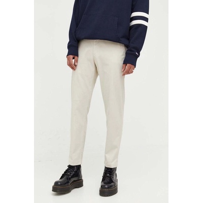 Tommy Hilfiger Панталон Tommy Jeans в бежово с кройка тип чино (DM0DM16762)