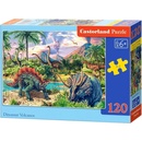 Puzzle Castorland Dinosauří vulkán 120 dielov