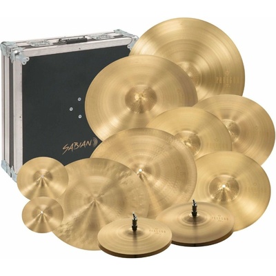 Sabian PARAGON COMPLETE SET-UP with FLIGHT CASE