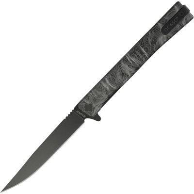 Ocaso Solstice Engraved Titanium + Black / Topo Pattern 10ETB
