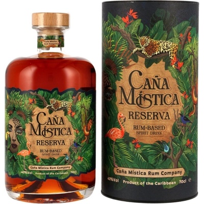 Caña Mistica Reserva 40% 0,7 l (tuba)