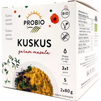 Probio Kuskus s garam masala bio 160 g