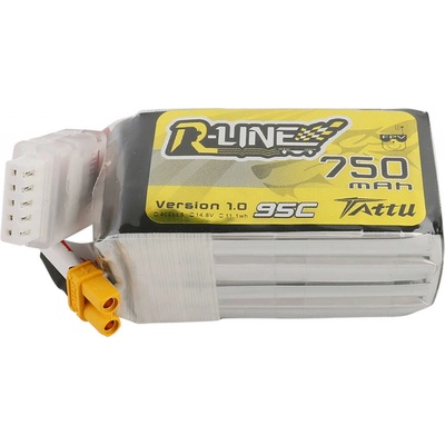 Tattu Batéria R-Line 95C 4S1P JST-XHR 14.8 V 750 mAh