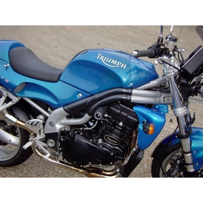 RG Cp0089Bl Aero padací chrániče Mid Engine Triumph Speed Triple černé