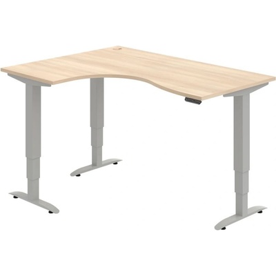 OFFICE PRO s.r.o. HOBIS trigon elektr.staviteľný stôl pamäť.ovlád. - MST 3M 2005 P, agát